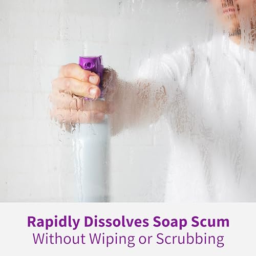 Rejuvenate Soap Scum Remover Refill bottle and label ready for refilling.