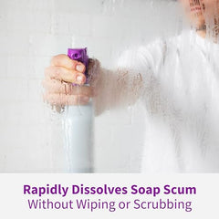 Rejuvenate Soap Scum Remover Refill bottle and label ready for refilling.