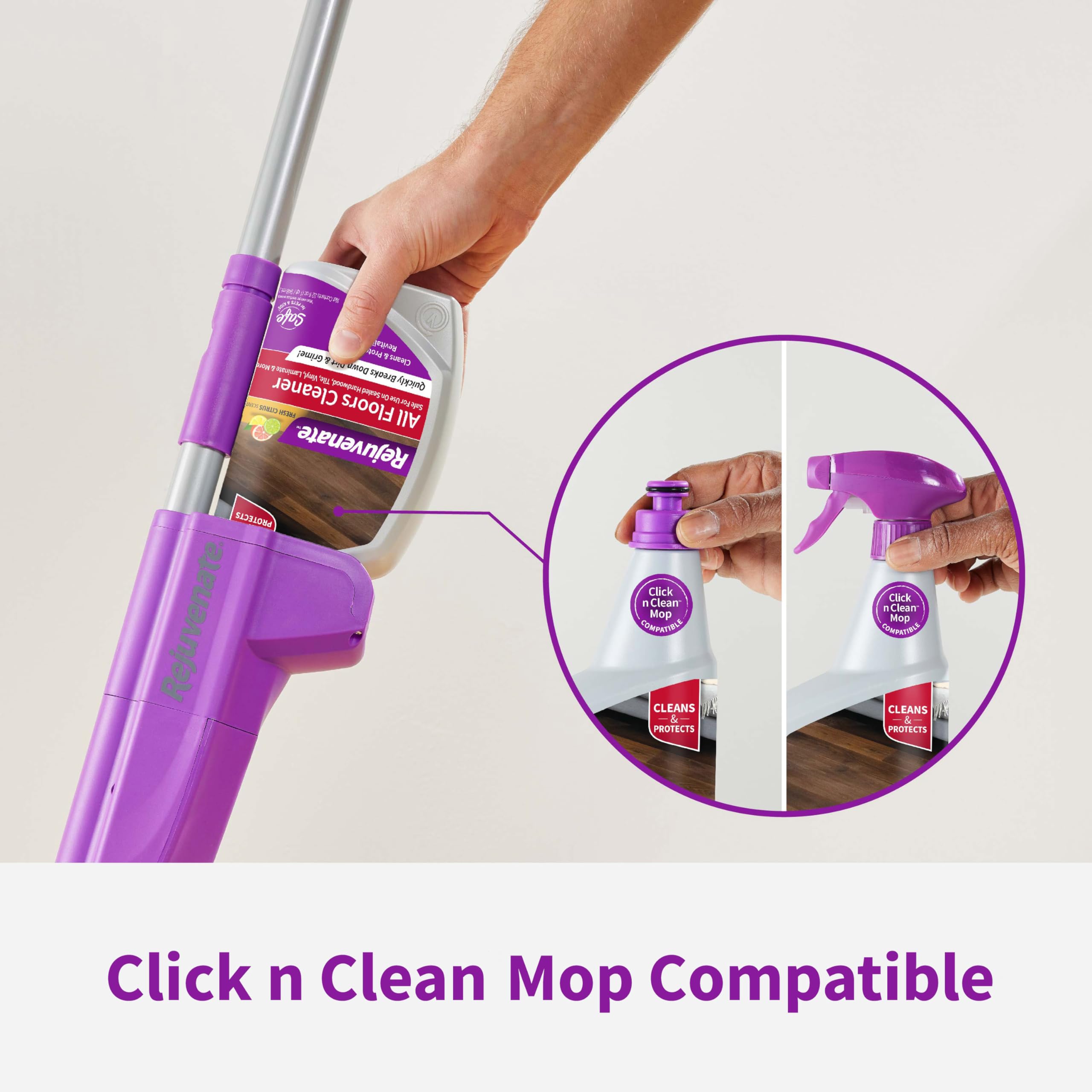 Rejuvenate testing inconspicuous area reminder encourages safe application