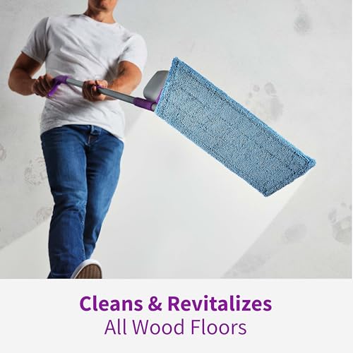 Rejuvenate Wood Floor Cleaner on sealed hardwood surfaces preserves natural beauty
