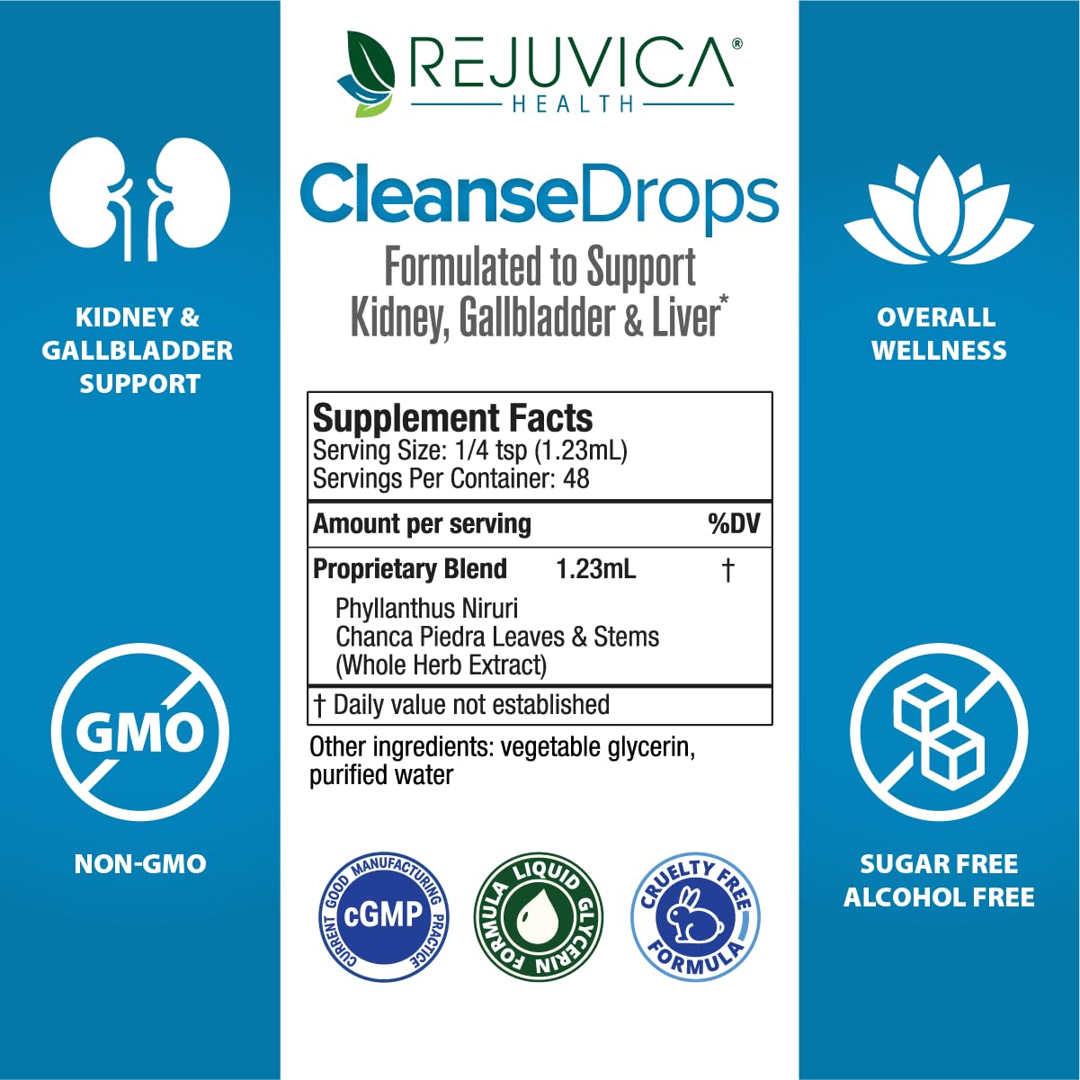 Lifestyle scene of Cleanse Drops integrated into daily routine.