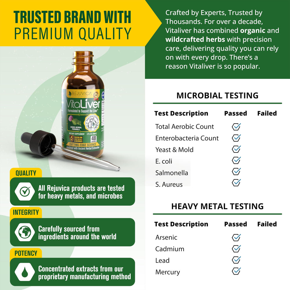Alcohol-free extraction of VitaLiver signals gentler formulation.