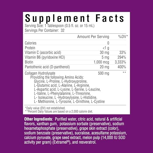 Rejuvicare Liquid Collagen scoop for easy daily use