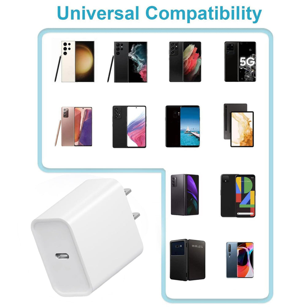 REKNA 20W charger compact design ideal for bedside or desk.