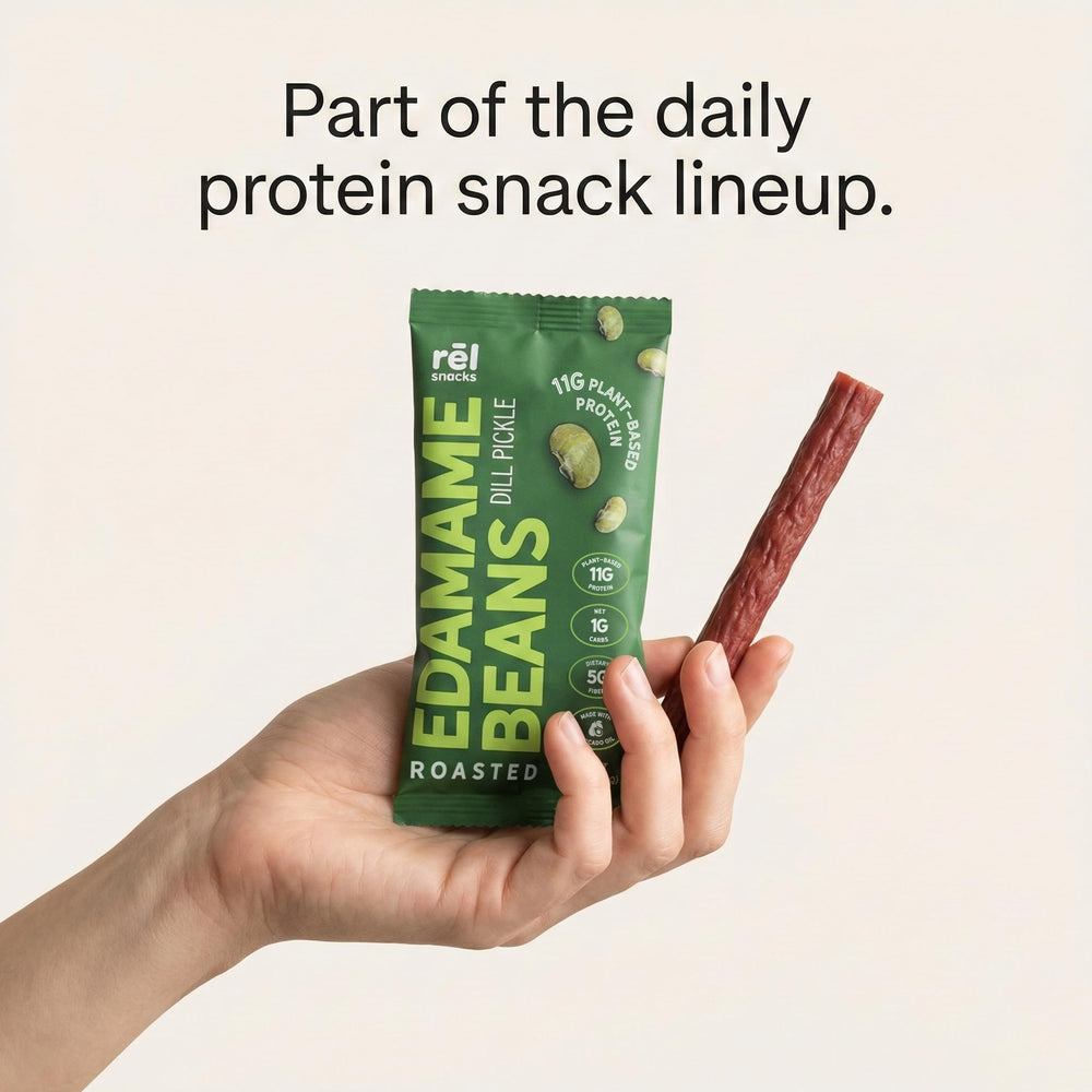 Rel Snacks 10-pack convenience for busy days.