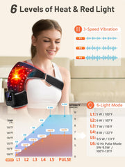 RELEXNOW 72 LED red-light therapy panel targets sore areas
