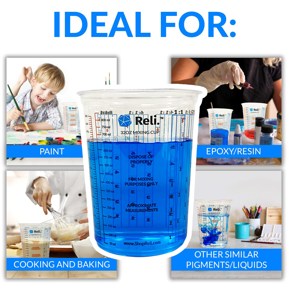 Reli multi-purpose cup suitable for kitchen and crafts.