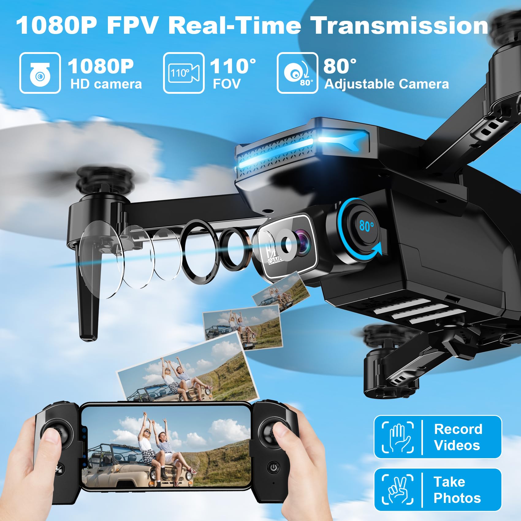RELIDOL drone gesture control enables hands-free photo and video capture
