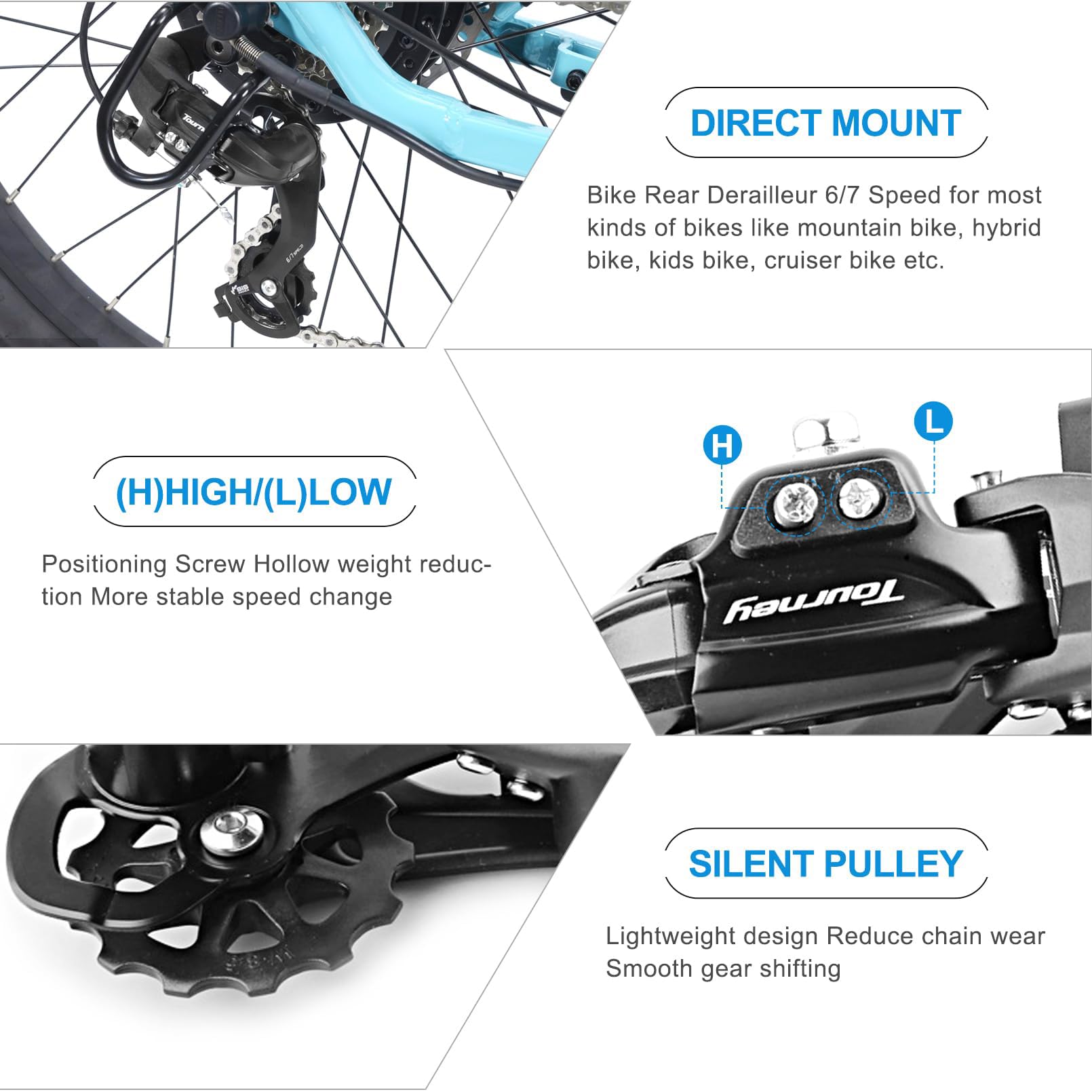 Relwears Ty300 compatible with 11T and 14T sprockets