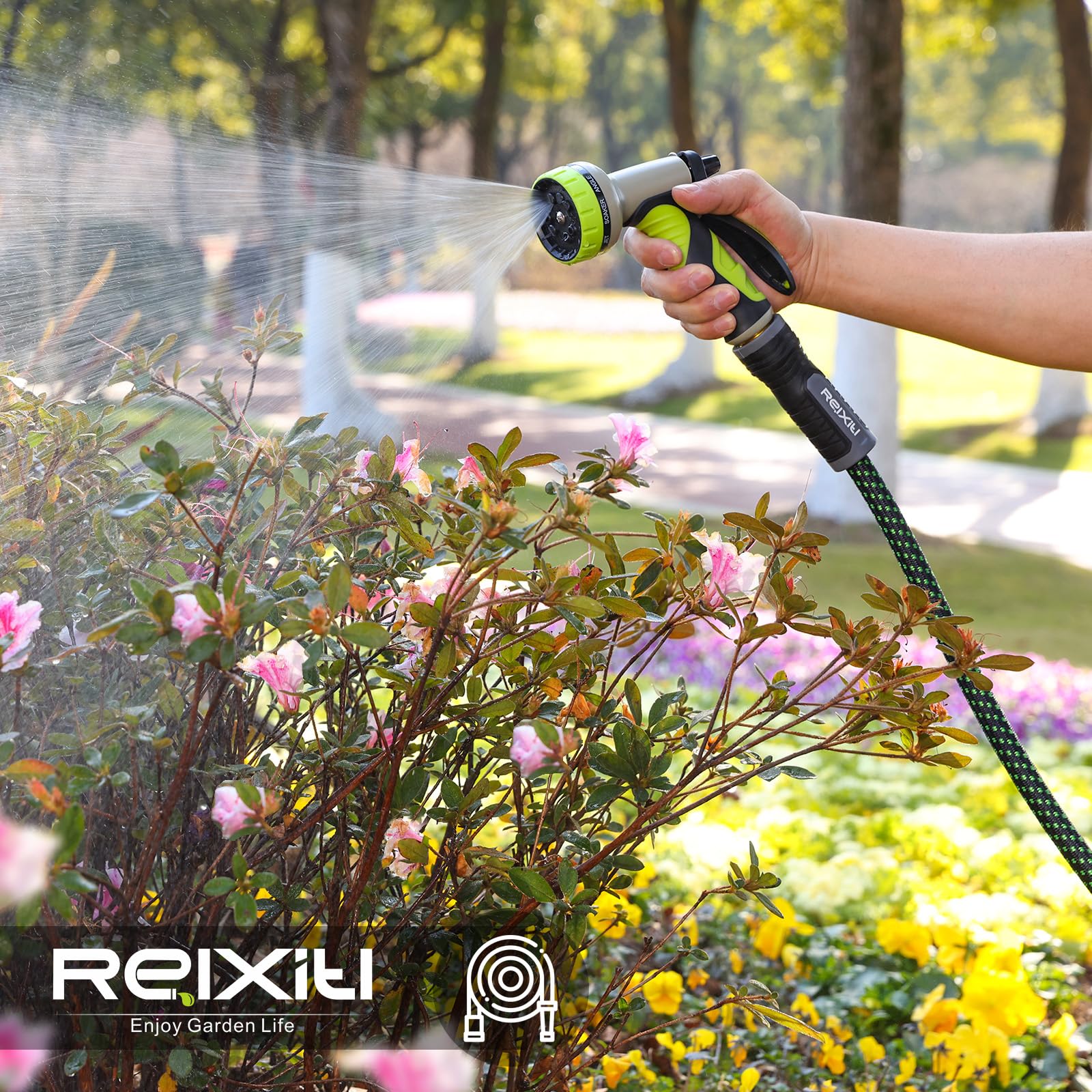 Relxitl garden hose lightweight design minimizes fatigue during long watering sessions