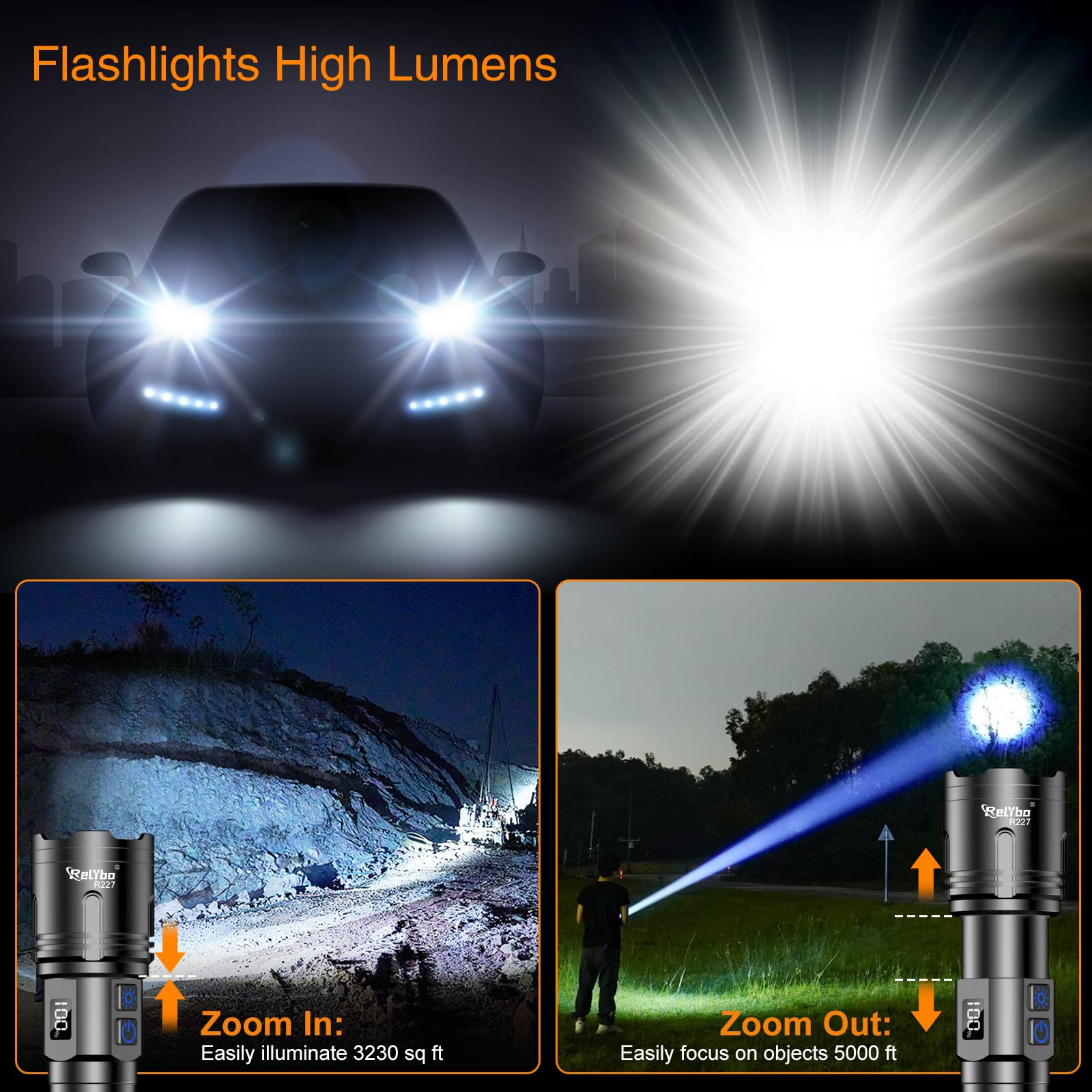 Relybo R227 four-mode control supports versatile lighting options