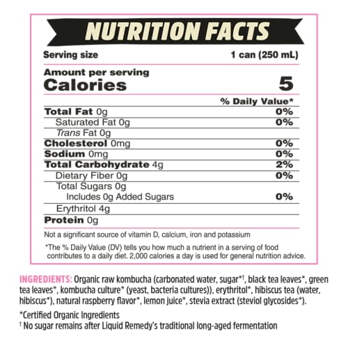 Remedy Liquid Remedy Raspberry Lemonade label close-up showing lemon and berry notes for flavor