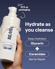 Remedy Science Makeup-removal with creamy foam rinsing clean without tightness.