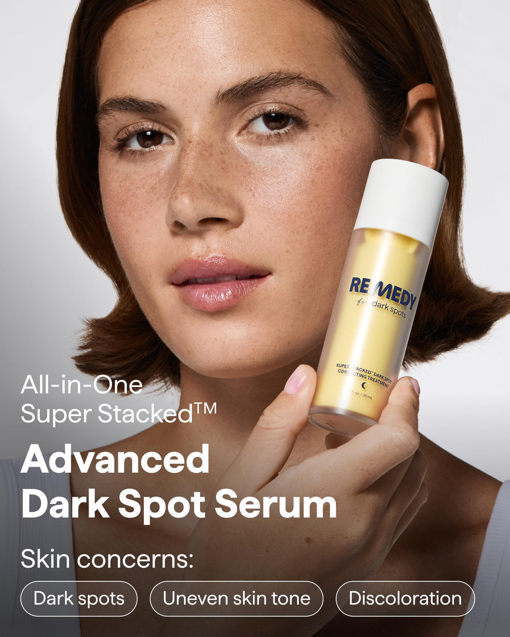 Remedy Science night treatment serum gel-lotion texture for fast absorption.