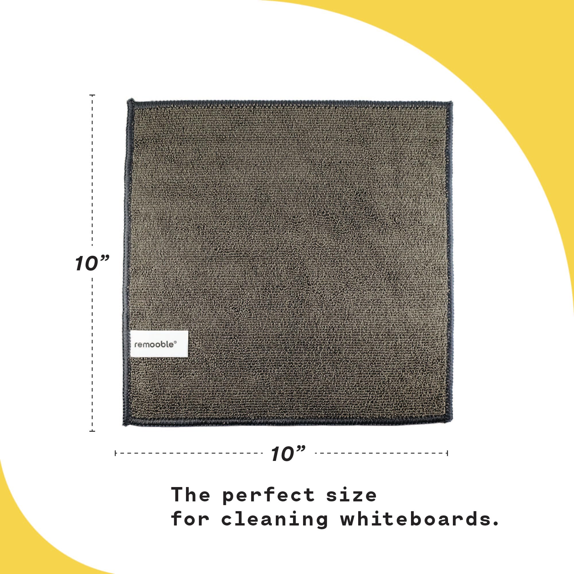 Remooble ghosting removal demonstrates clear writing areas after cleaning