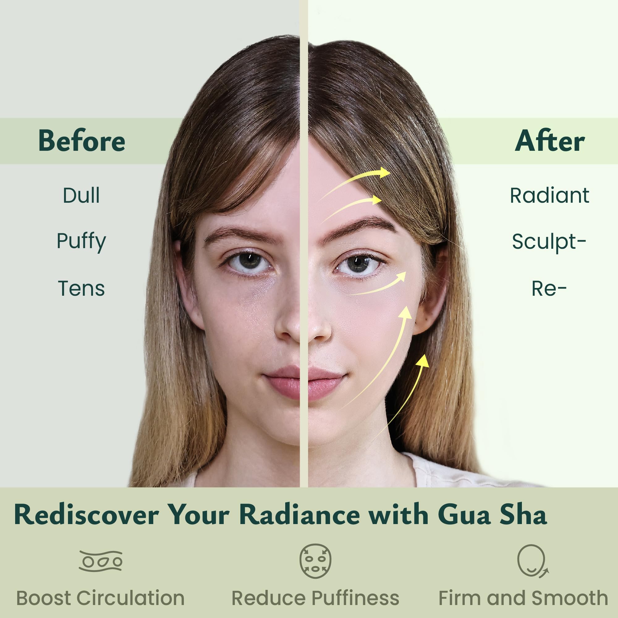 Rena Chris Guasha multi-shapes layout suitable for neck, face, back.