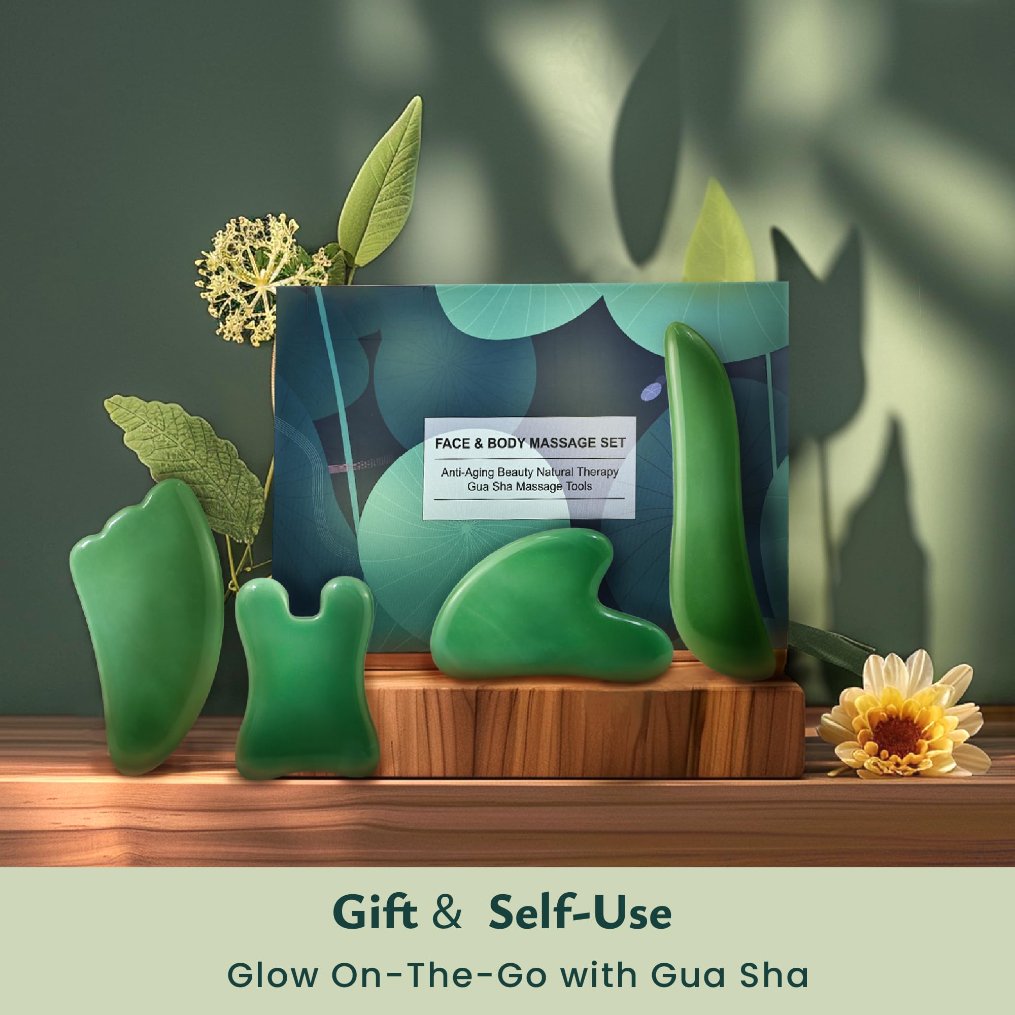 Rena Chris Guasha in spa-like home setup for relaxing sessions.
