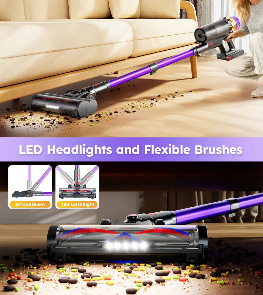 RENDOW versatile attachments for floors, sofas, and cars