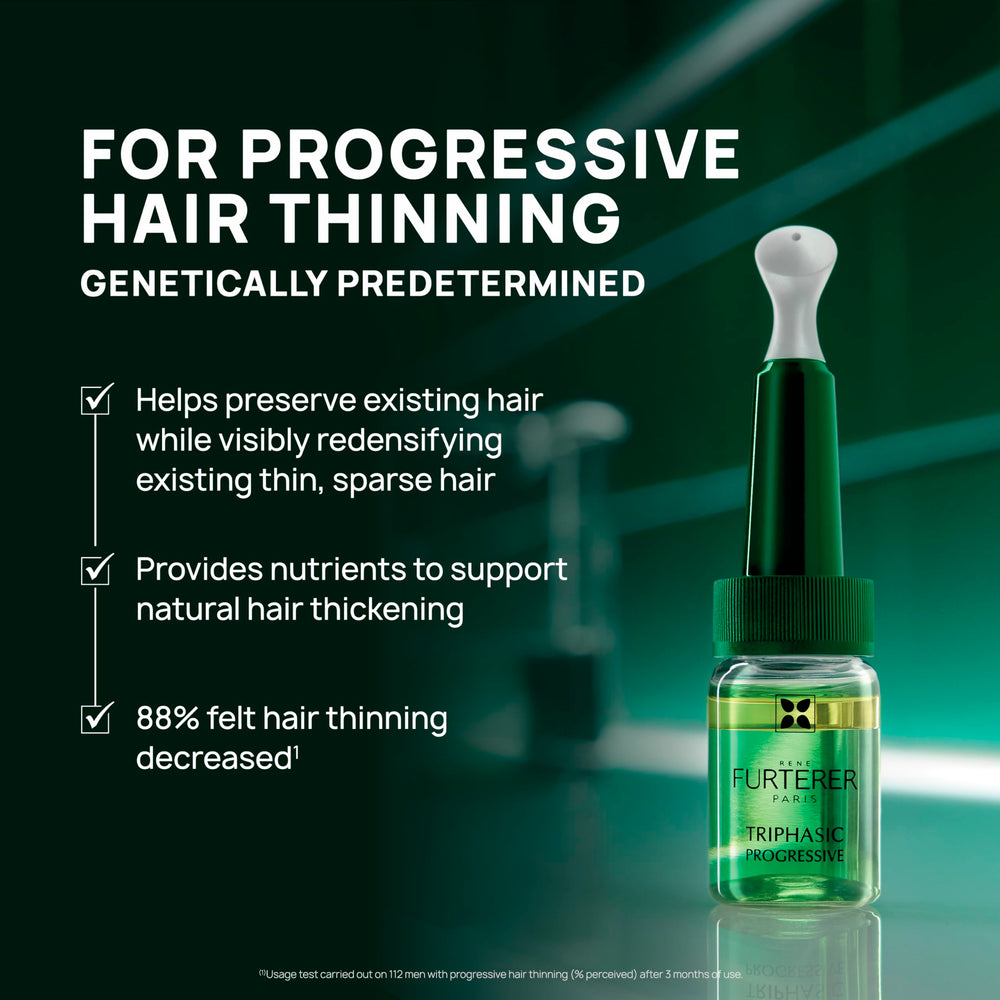  applicator tip of René Furterer Triphasic serum enables precise scalp application.