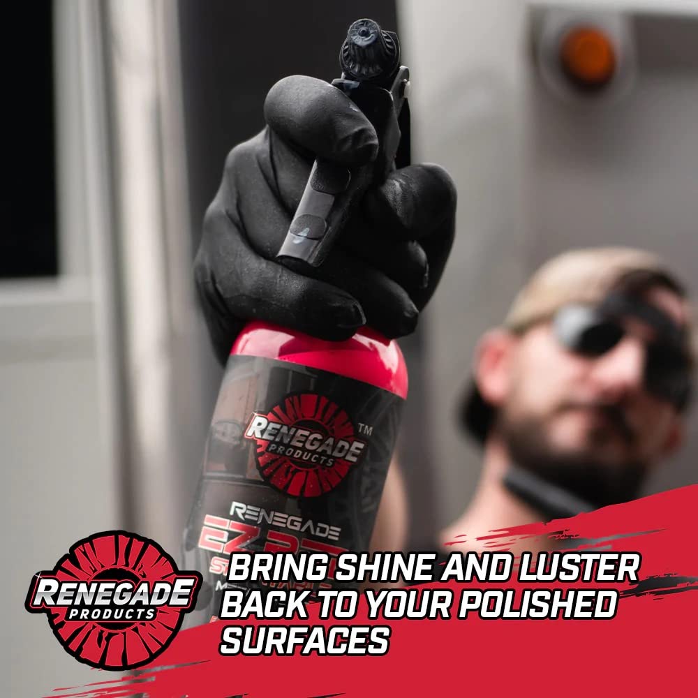 Renegade EZ Red safe for stainless steel and diamond plate