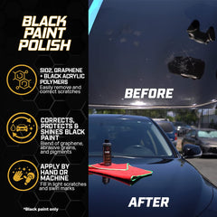 Renegade Products polish applied with microfiber cloth for smooth, even coverage.