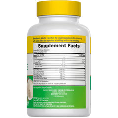 Renew Life bottle label shows the prebiotic fiber information for easy reference.