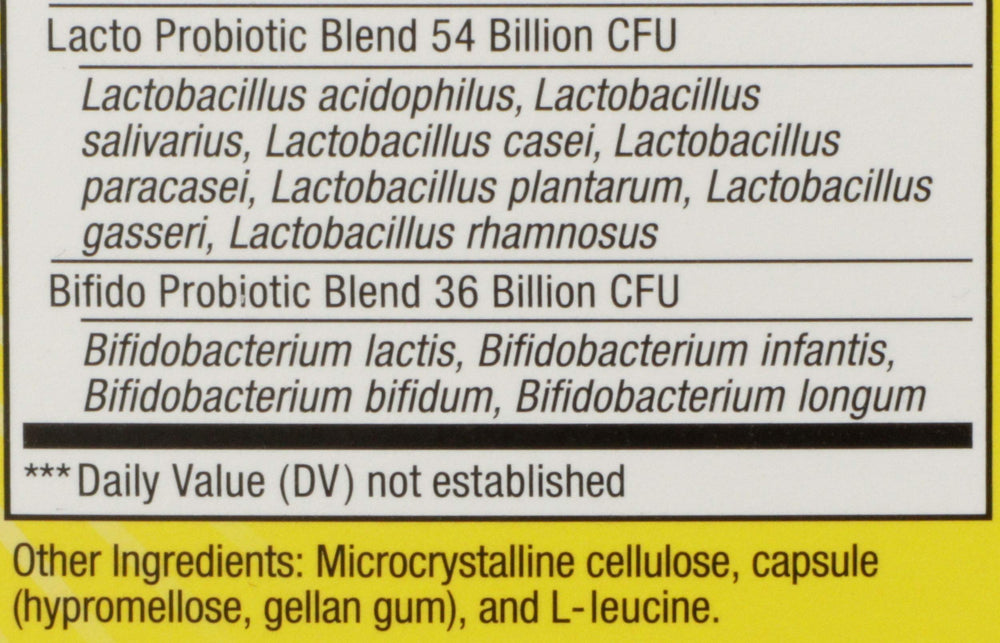 Renew Life delayed-release capsules emphasizing gut delivery