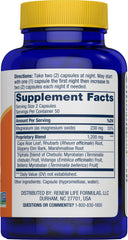Renew Life Detox Cleanse More gluten-free label highlights dairy- and soy-free formula