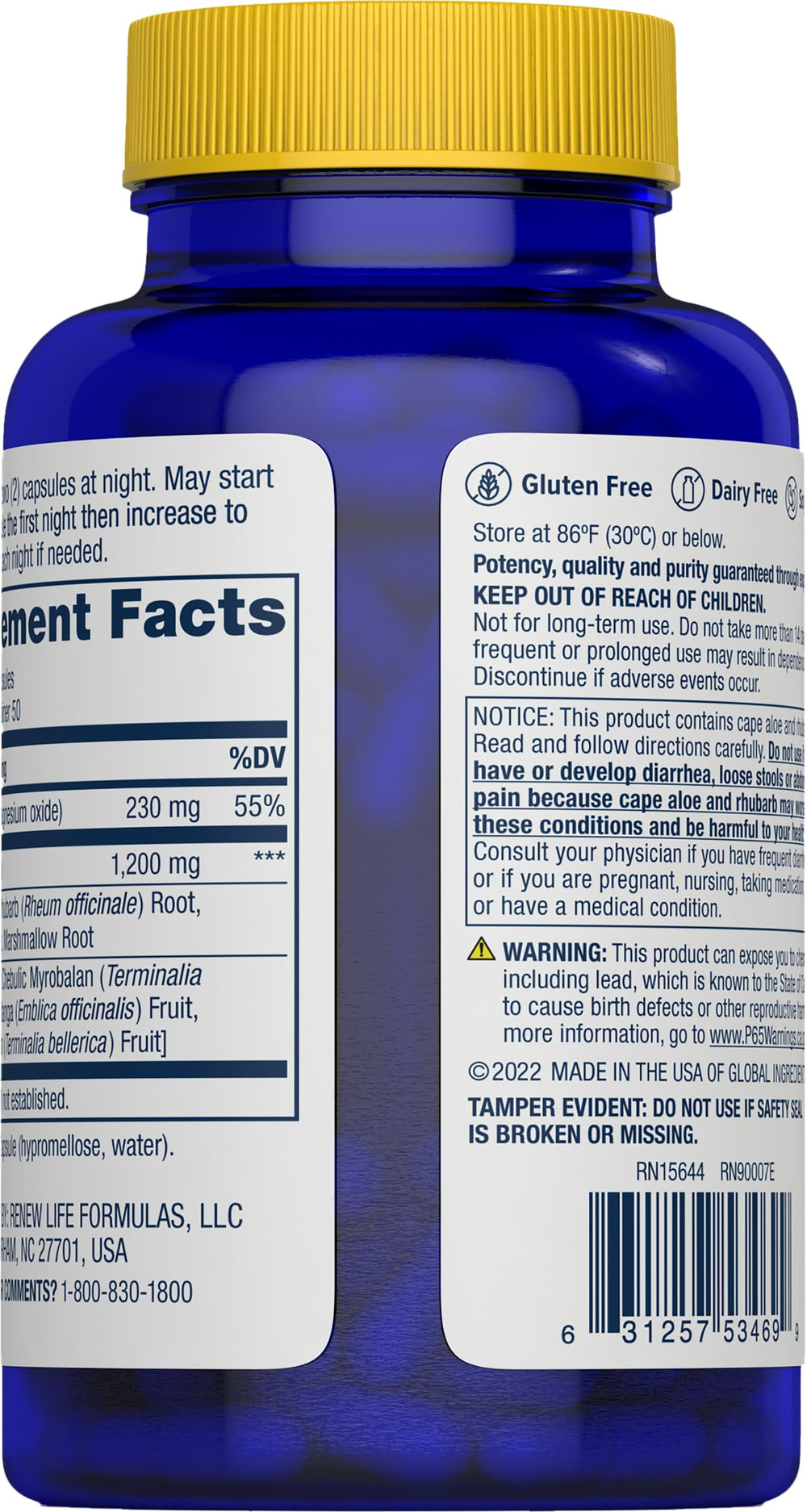 Renew Life Detox Cleanse More night-dosing setup suggests simple bedtime use
