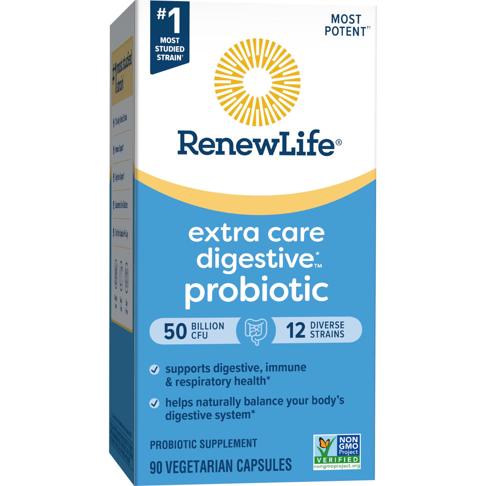 Renew Life stay-fresh bottle cap protects potency and longevity