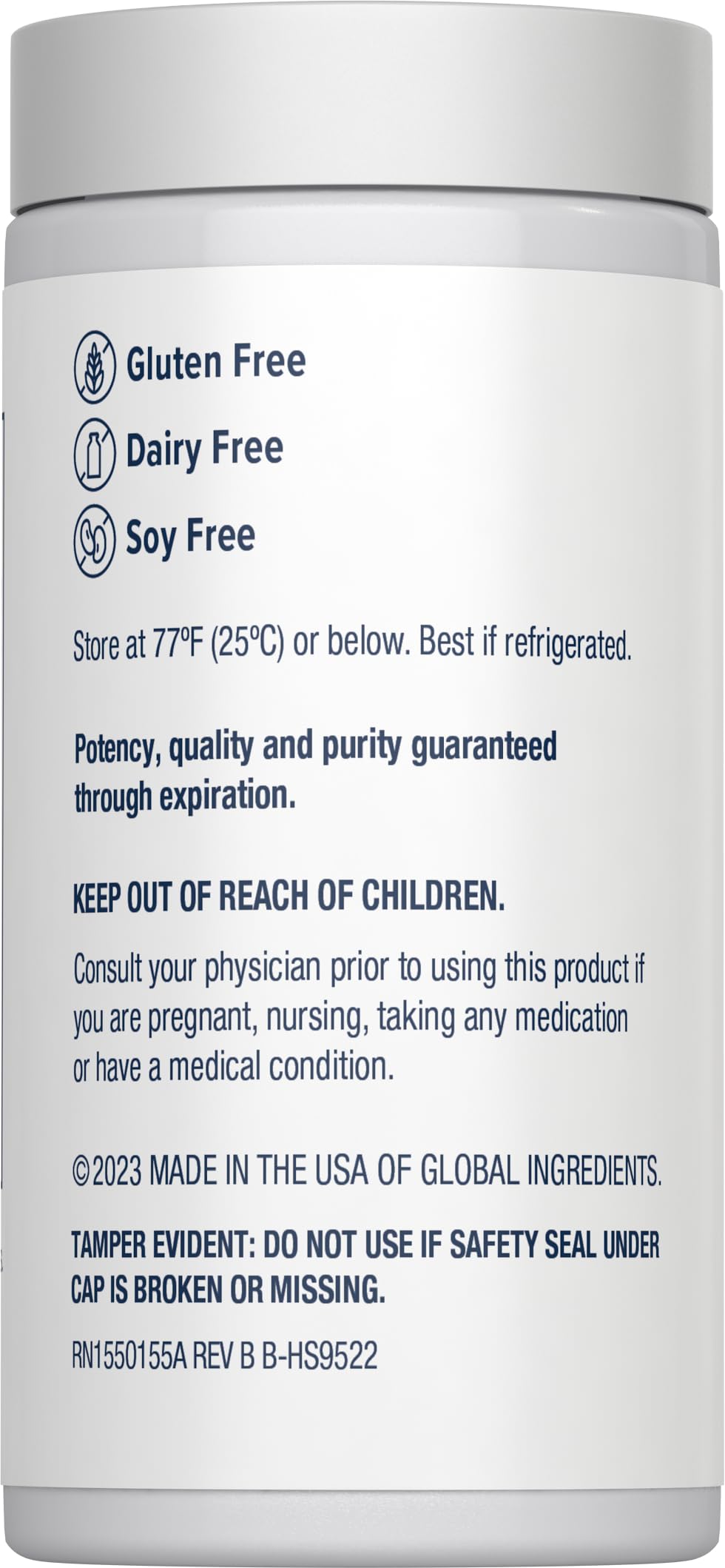 Renew Life Women’s Probiotic packaging with gluten-free and non-GMO labeling.
