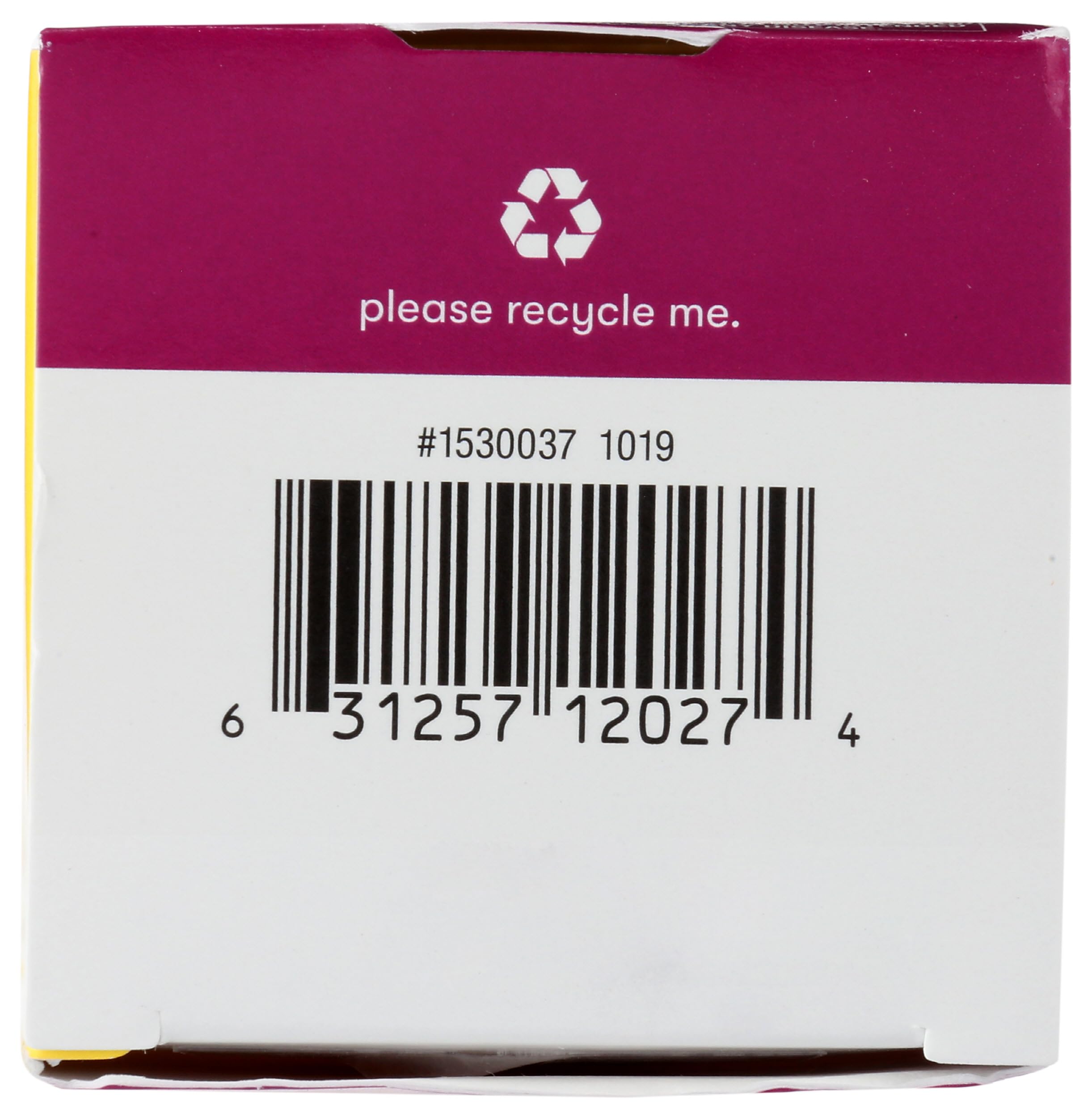 Product packaging image showing potency and expiration details for Renew Life probiotic.