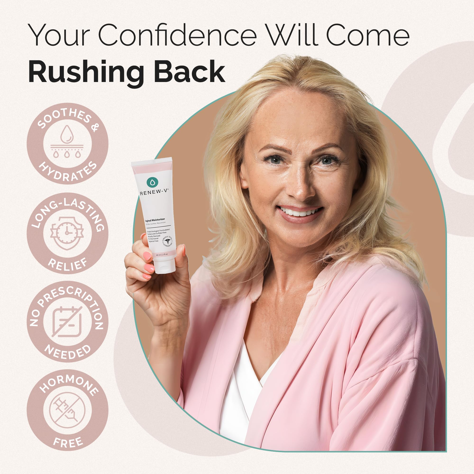 Non-harsh ingredients panel highlights natural origin at 99.8%