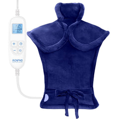 RENPHO electric heating pad back 24x33 for comprehensive neck and back warmth