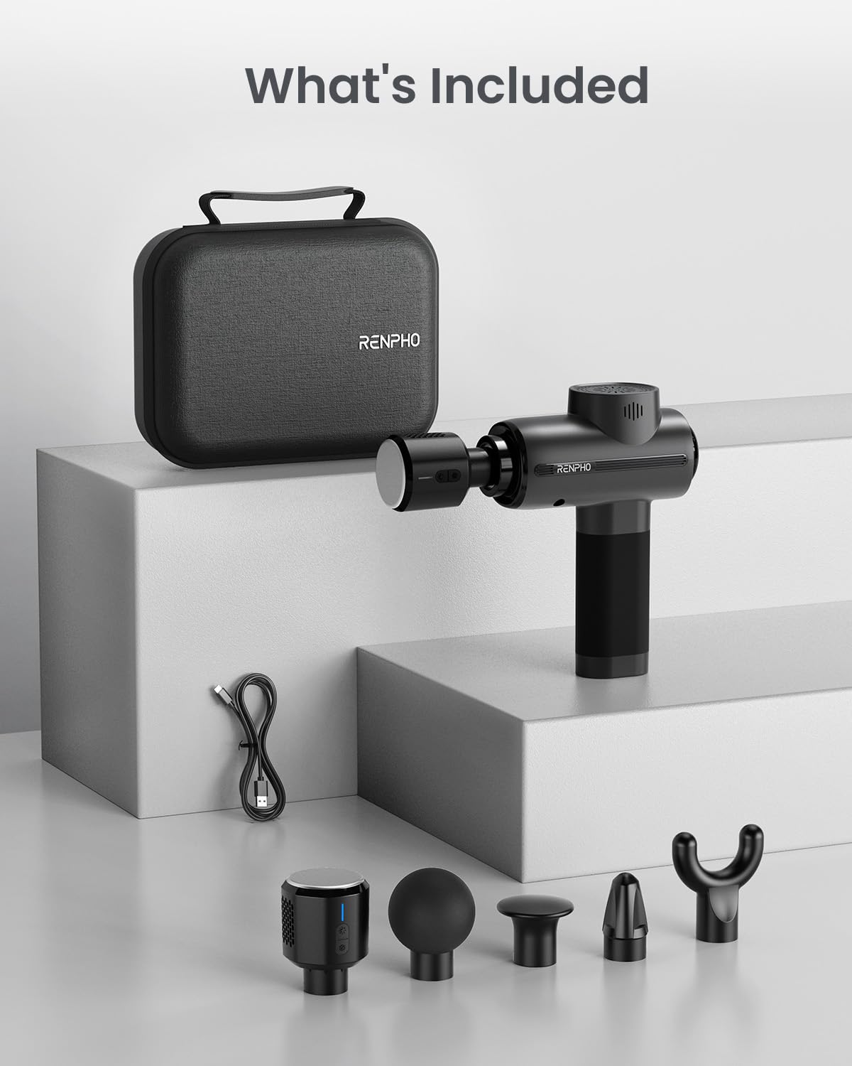 RENPHO Quick charging battery supports weekend trips