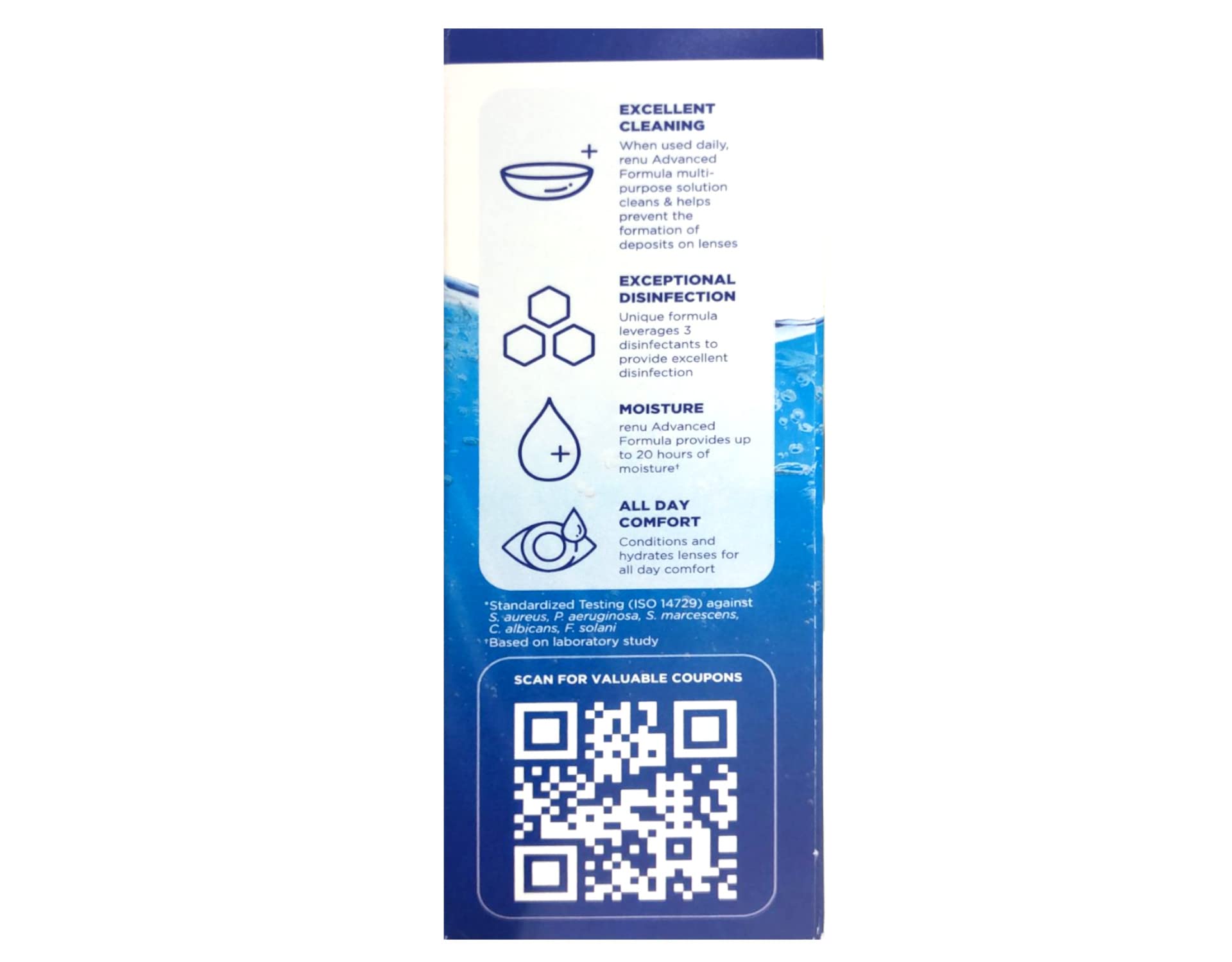 Renu Fresh pack of four emphasizes everyday value and convenience.