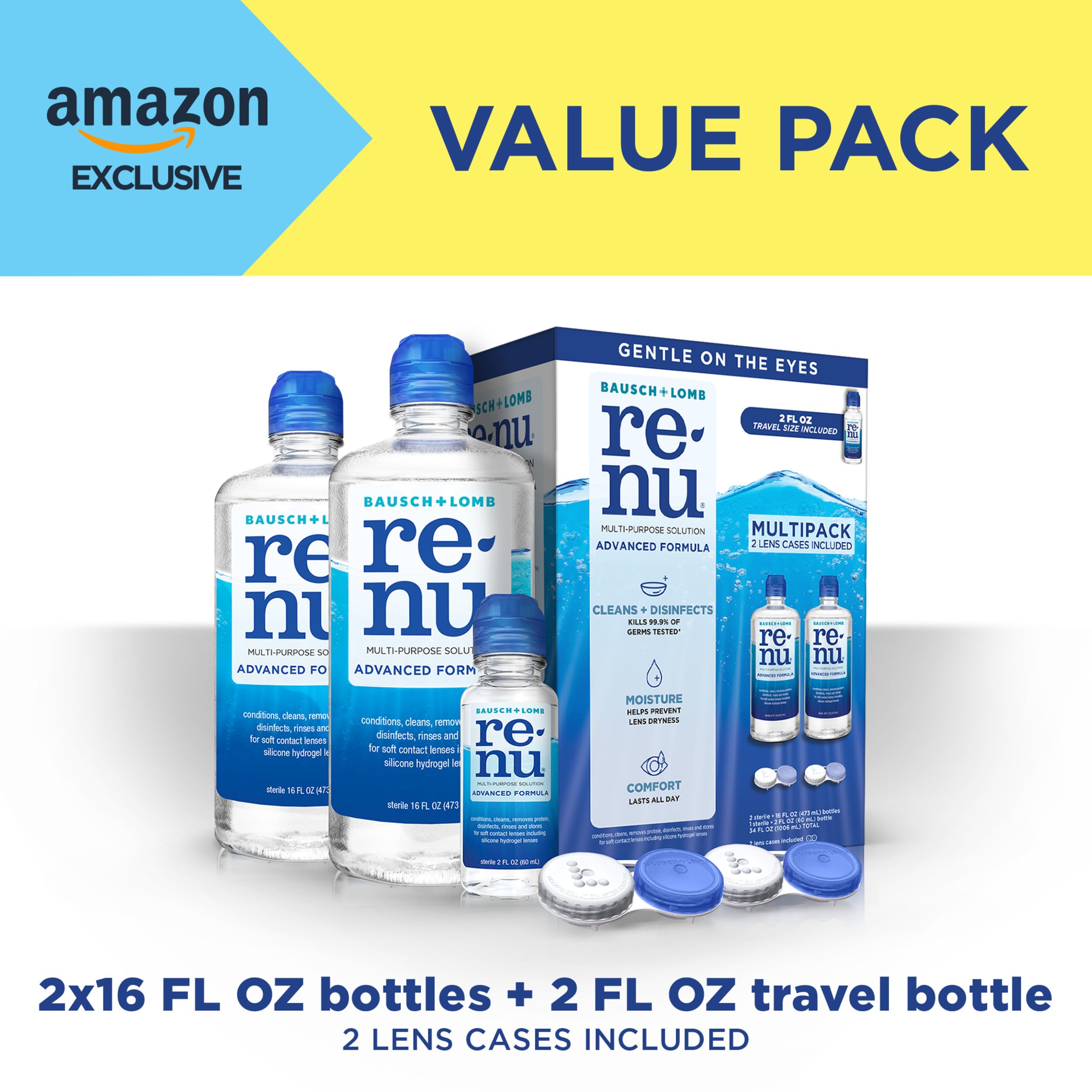 Renu travel size 2oz bottle enables hydration when away from home