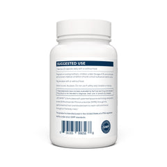 Renue By Science Lipo NMN capsules close-up displaying compact daily capsules