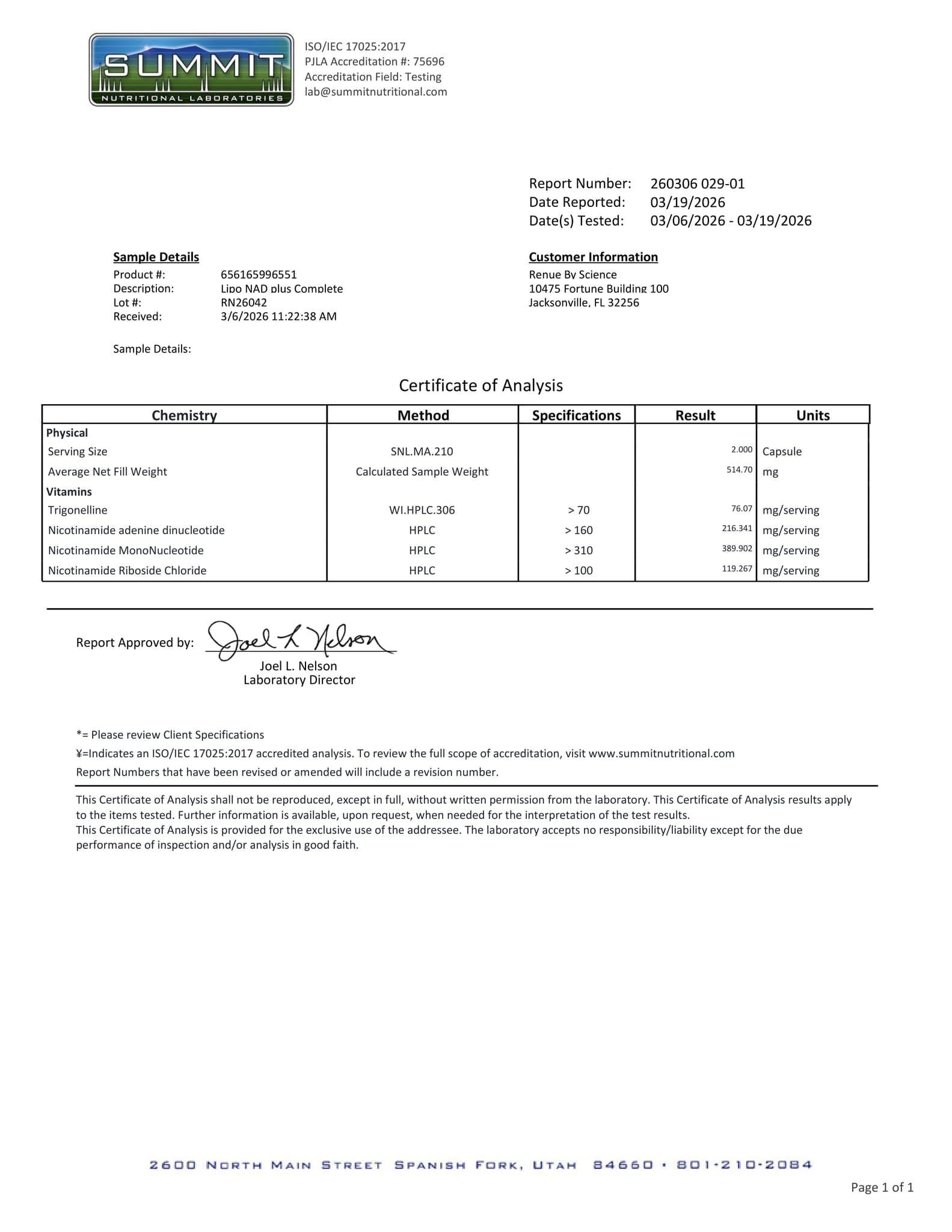 Renue By Science NAD+ Complete liposome visualization signals optimized cellular delivery.