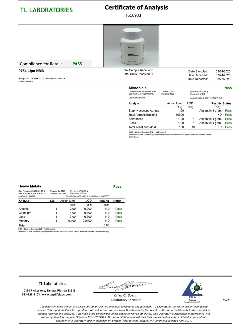 Renue By Science NMN bottle with 90 capsules ready for ongoing use