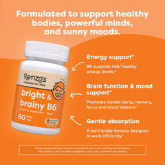 Orange-flavored vitamin B6 tablets closeup, highlighting appealing taste for daily use.