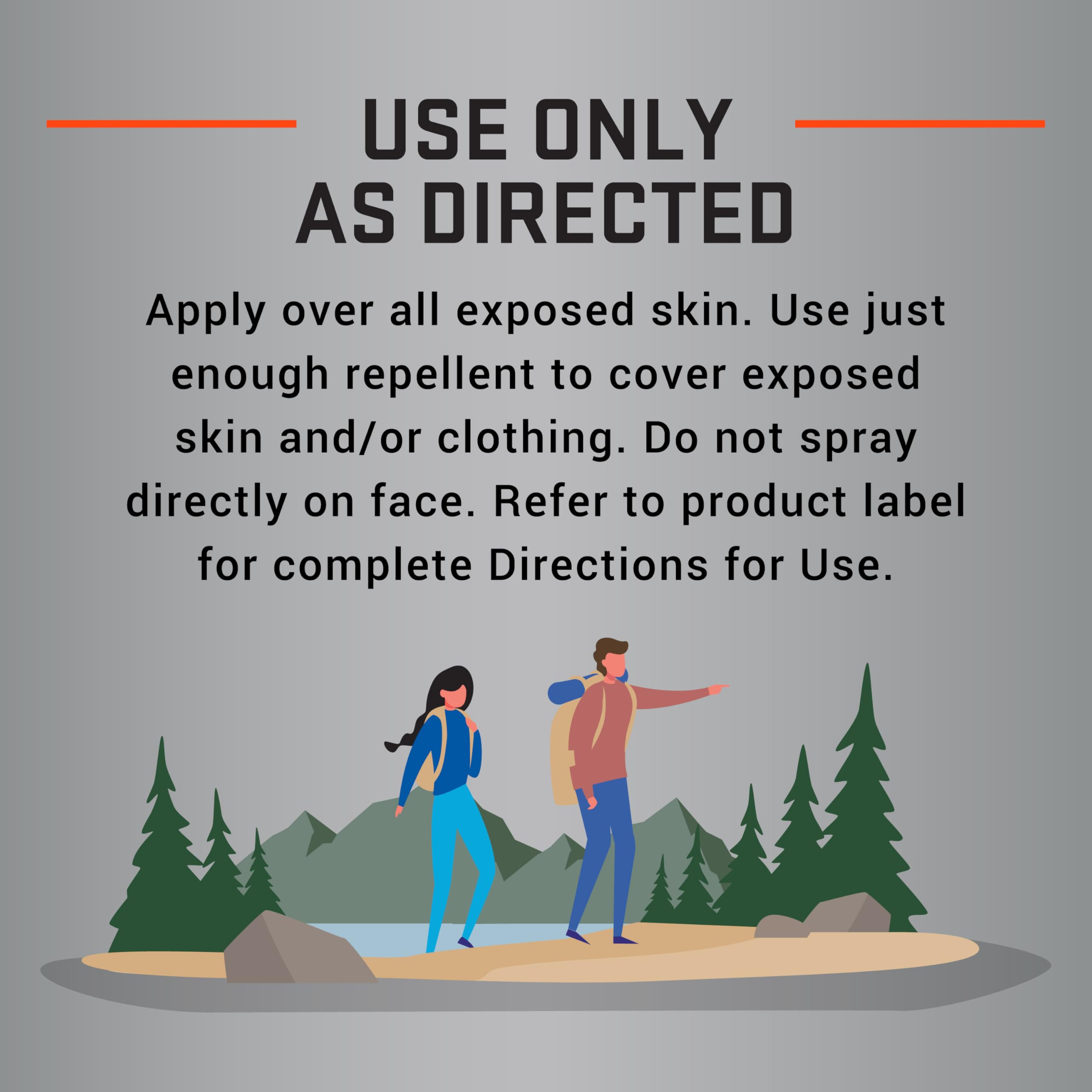 Repel 100 compact travel size ideal for hiking and travel.