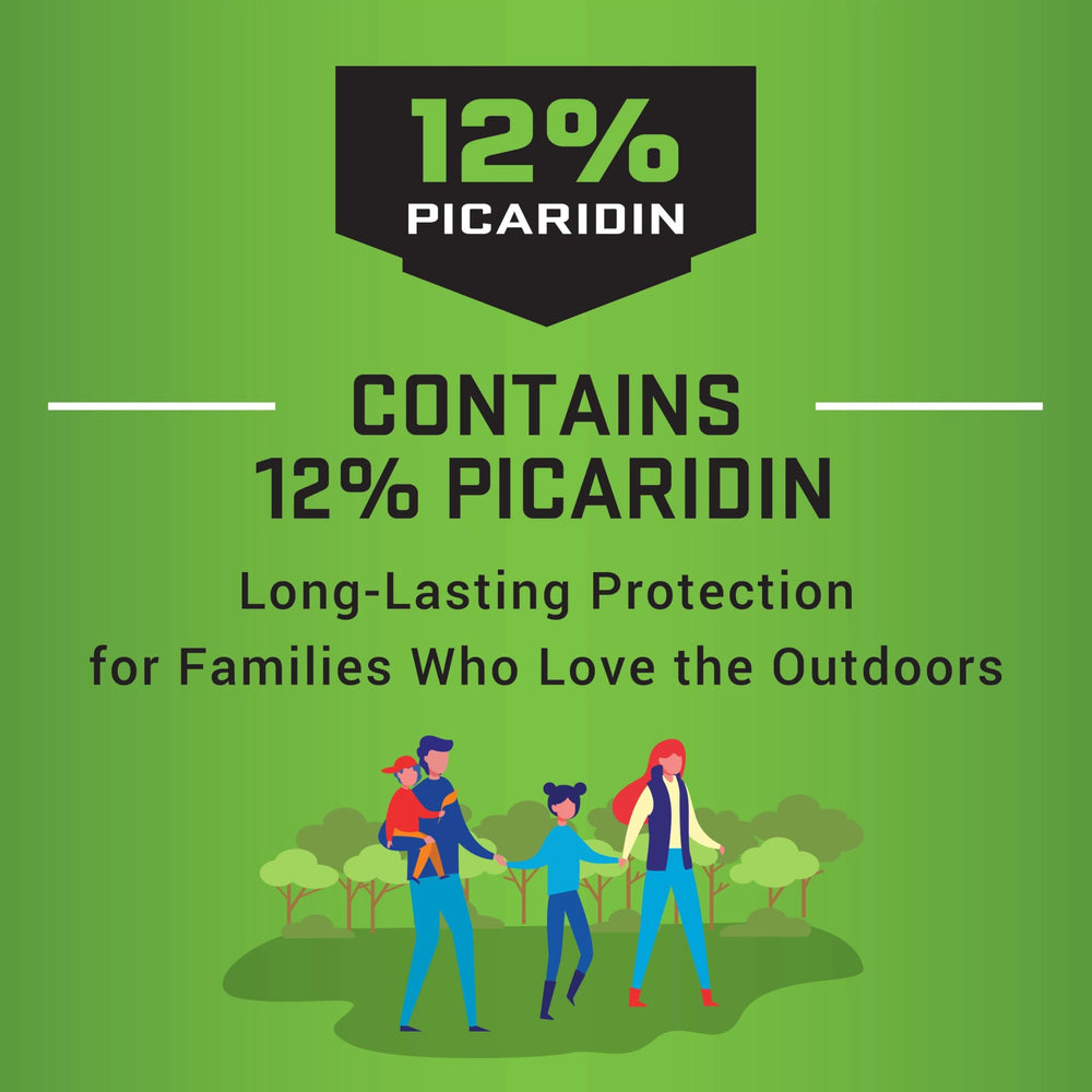 Family use: Repel wipes with 12% picaridin for outdoor protection during picnics
