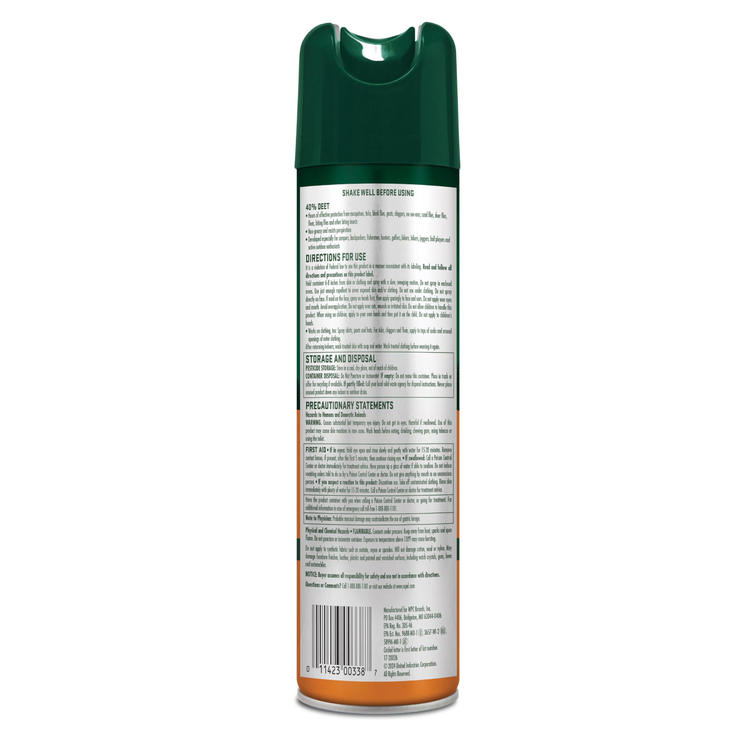 Repel Sportsmen Max recommended for backyard and outdoor activities