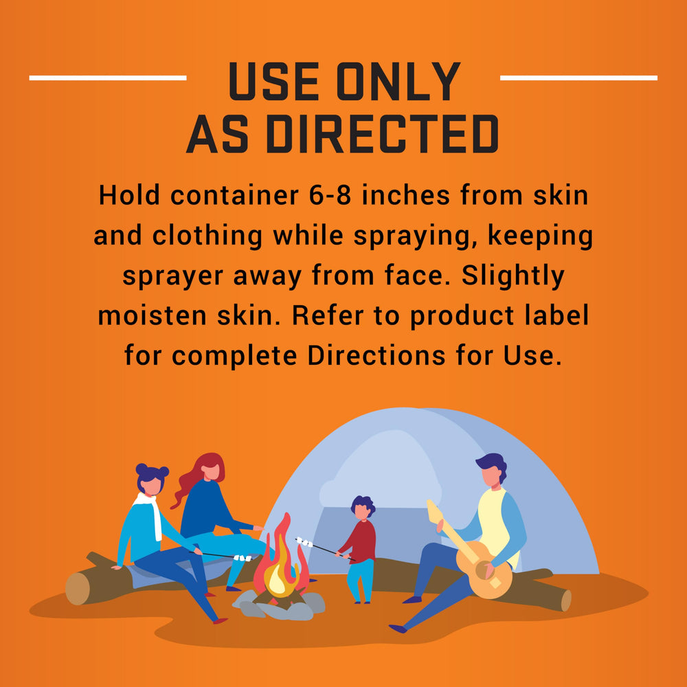 Repel Sportsmen Max 40% DEET spray action for easy, quick application.
