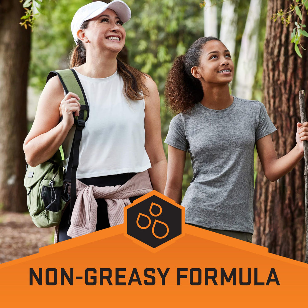 Repel Sportsmen Max 40% DEET in use during a hike for bug protection.