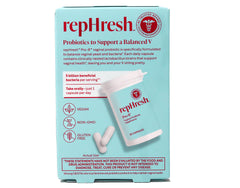 RepHresh Pro-B capsules close-up showing easy-to-take daily capsules.