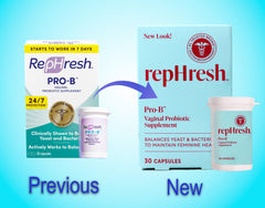 RepHresh Pro-B 2-pack on display for a steady wellness routine.