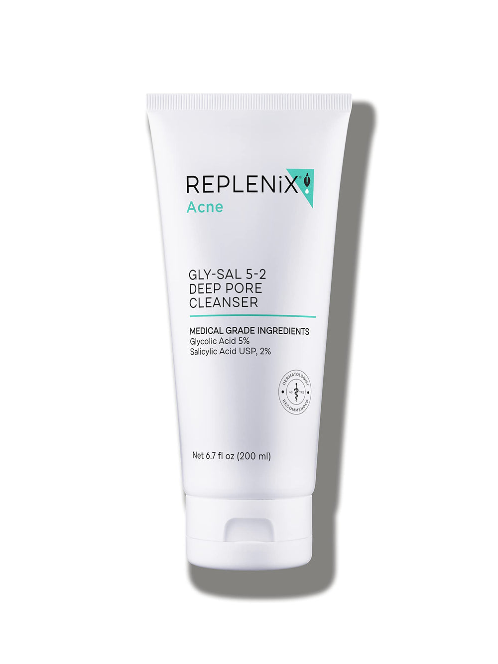 Replenix Gly-Sal Deep Pore Face Wash bottle shown for acne-prone skin benefits