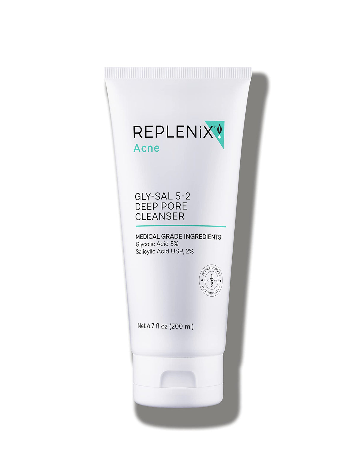 Replenix Gly-Sal Deep Pore Face Wash bottle shown for acne-prone skin benefits